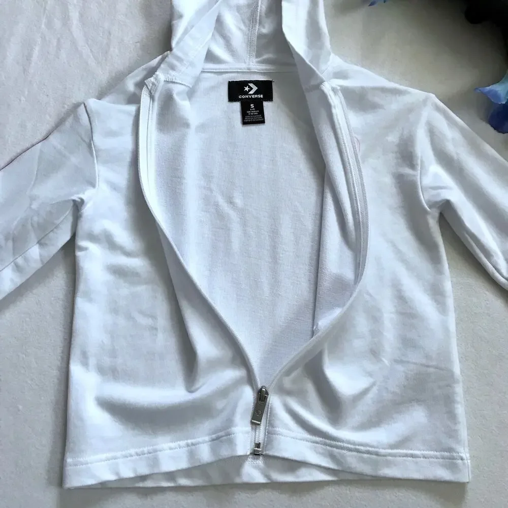 Converse NWT Full Zip Hoodie Top Girls Various